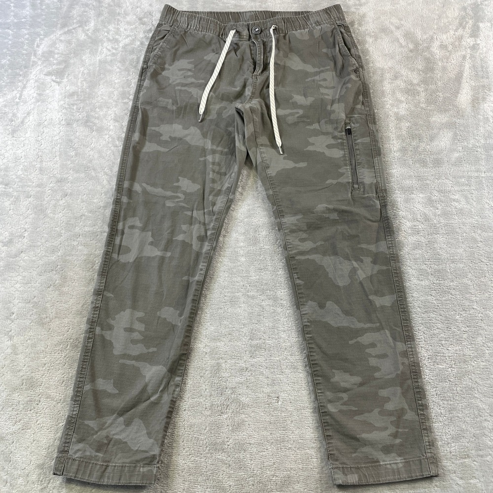 Vuori Olive Camo Women's Drawstring Trousers